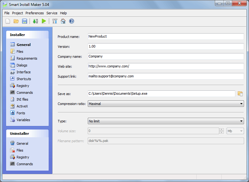 Smart Install Maker Screenshot